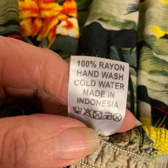 Maui Candice Dress Mini Hawaiian Tropical Print Sundress resort vacation Island - Picture 6 of 9